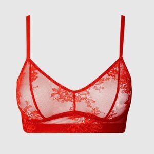 NWT Understatement Floral Lace Balconette Bra Bralette